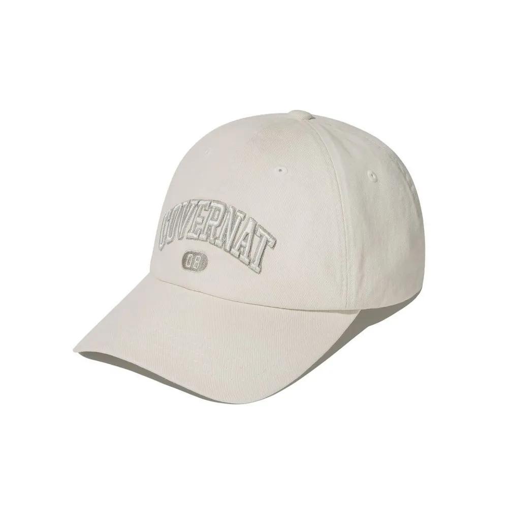 Cozy Fit Arch Logo Volume Embroidered Ball Cap Ivory CO2507CA35IV 441629 F