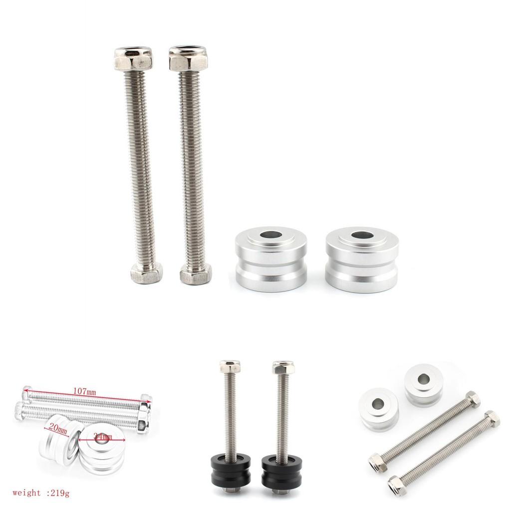 High-quality Handlebar Raising Blocks For Suzuki V-strom 1050xt Dl1050xt 2019-2020 In Elegant Black Silver