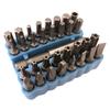 Security Bit Set Includes Security Star Metric and SAE Hex Spanner Bit Set 6.35mm Magnetic Holder Screwdriver Set