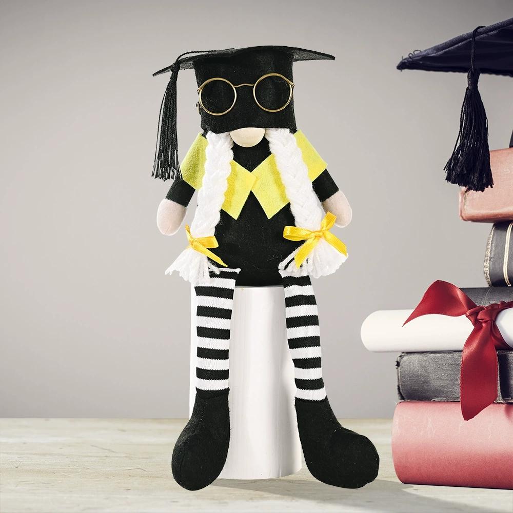 

Подарки на выпускной Класс 2025, Безликая кукла Милая кукла Рудольф, Милые вещи для нее Девочек Его Мальчиков Старшая школа Колледж жёлтый