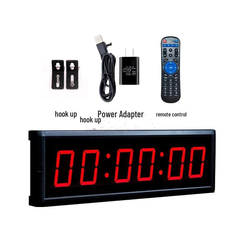 5-inch 6-Digit Digital LED Competition Timer