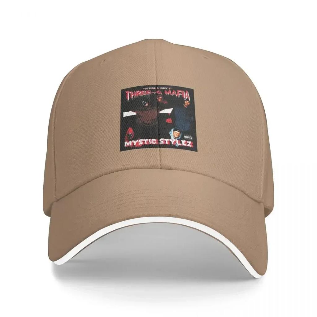 Three Six Mafia Mystic Stylez Classic Baseball Cap birthday Snap Back Hat Mountaineering Unisex hat Unisexs Womens