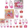 2023 New Arrival Barbie Silicone Shoulder Bag For Kids Cartoon Design Wholesale