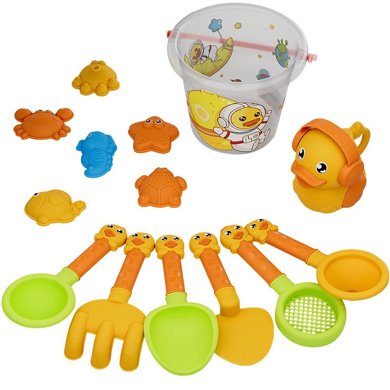 Xinhang Children's Beach Sand Toy Set: Bucket, Shovel, and Tools