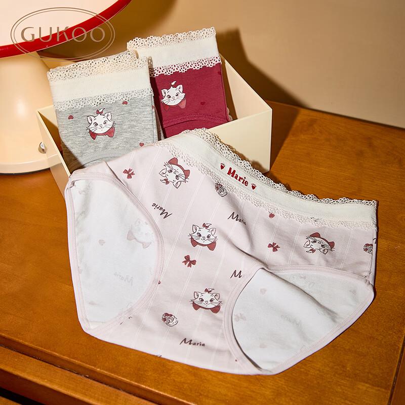 Gukoo Disney Women s Cotton Underwear 3-Pack M