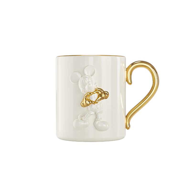 Heart Embossed Ceramic Mug