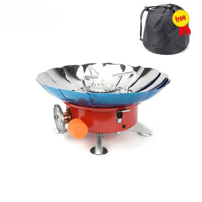 2800W Windproof  Portable Outdoor Stove Camping Gas Stove  Picnic Burner with Storage Bag for Hiking
