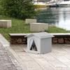 Kattenhuis voor Buitendieren Bed Weerbestendig Huisdierbenodigdheden Dakloze Opvang Kitty Schuur