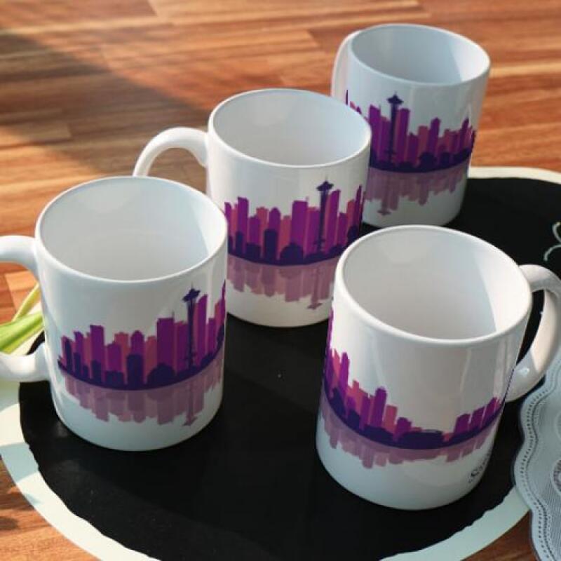 Design Mug 4p - Seattle, USA Travel Mug_td874