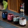170ml, Kiln change ceramic tea cup, Kung Fu tea set, Large Tianmu glaze cup, Tea ceremony accessories, home tearoom egg cup