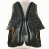 CHEANEY Vintage Tag Penny Loafer Business Schuhe Schwarz Größe 8 26.5 Herren(GEBRAUCHT)