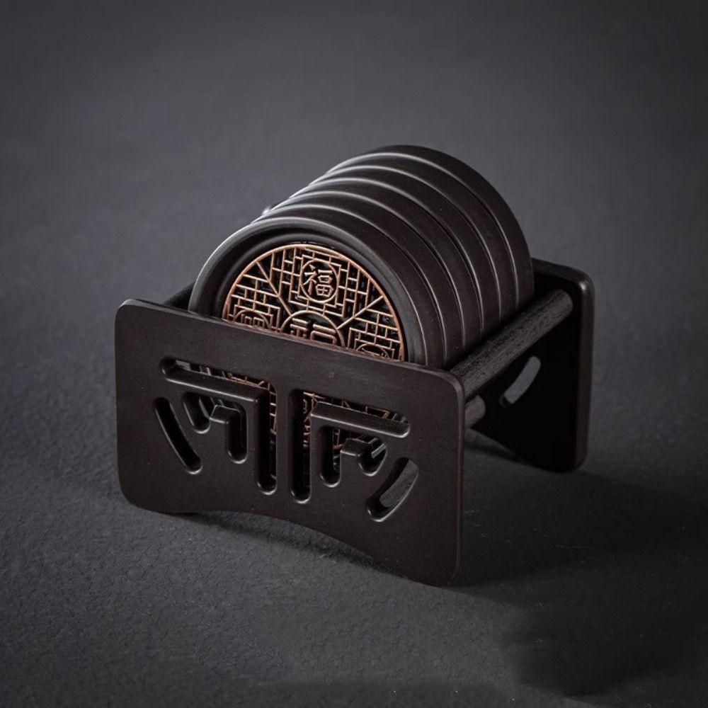 Chinese Style Heat Insulation Mat Anti-scalding Tea Holder Tea Cup Holder  Chinese Culture