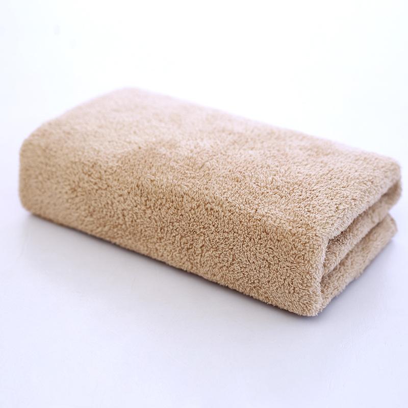 Towels with High Good Density Coral Velvet Cut Edge Beauty Makeup Remover Gift Plush Moisture-wicking Microfiber Towel Bath Towel