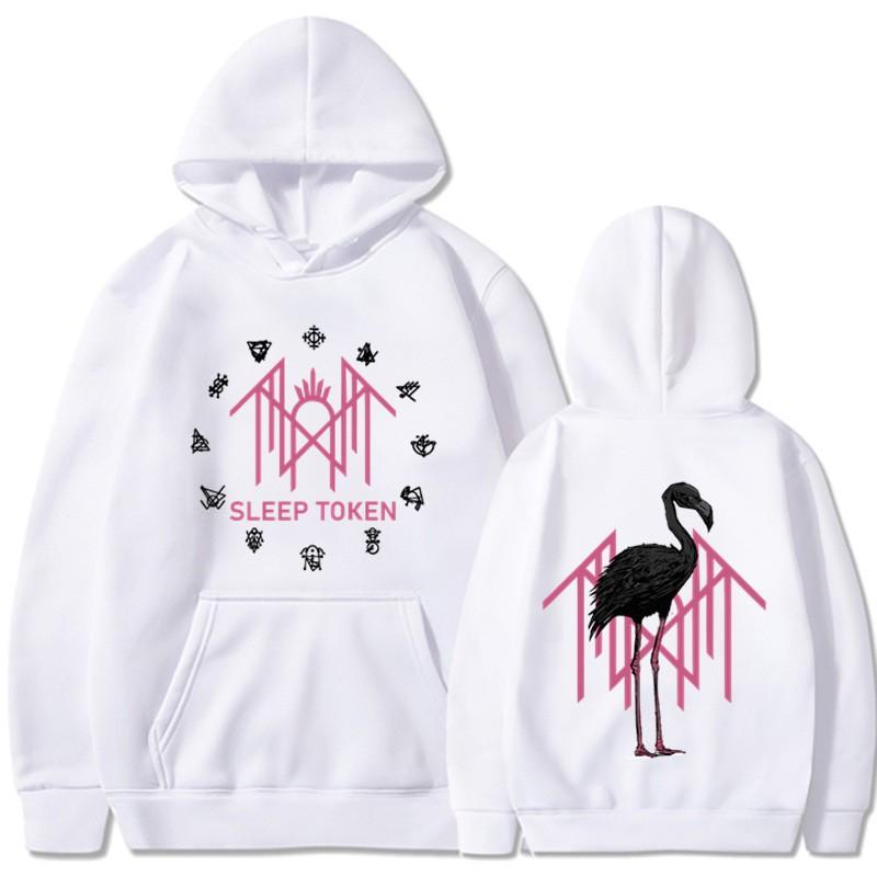 TK Sleep Token Merch Hoodie Men Women Casual Loose Fit Printed Hooded Sweatshirt