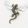 SKEDS Full Rhinestone Chameleon Brooch for Women Unisex Crystal Lizard Pin Banquet Party Backpack Gifts Jewelry Accessories