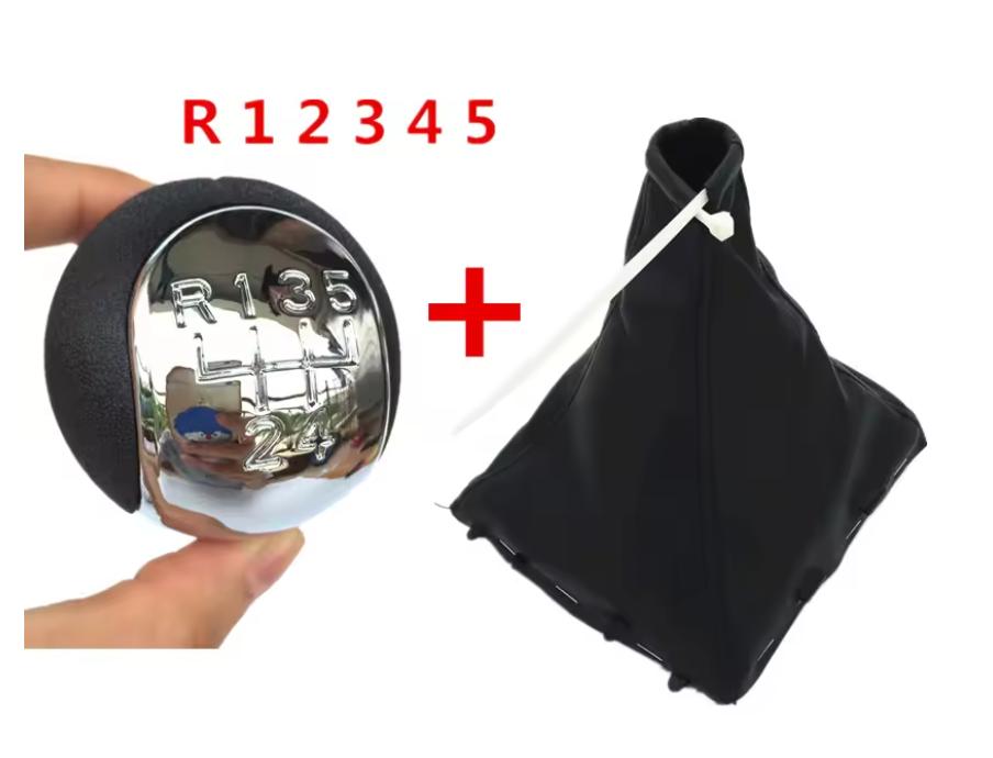 5/6 Speed Manual Car Gear Shift Knob Gaiter Boot Cover Collar Case For Opel Vectra C 2002 2003 2004 2005