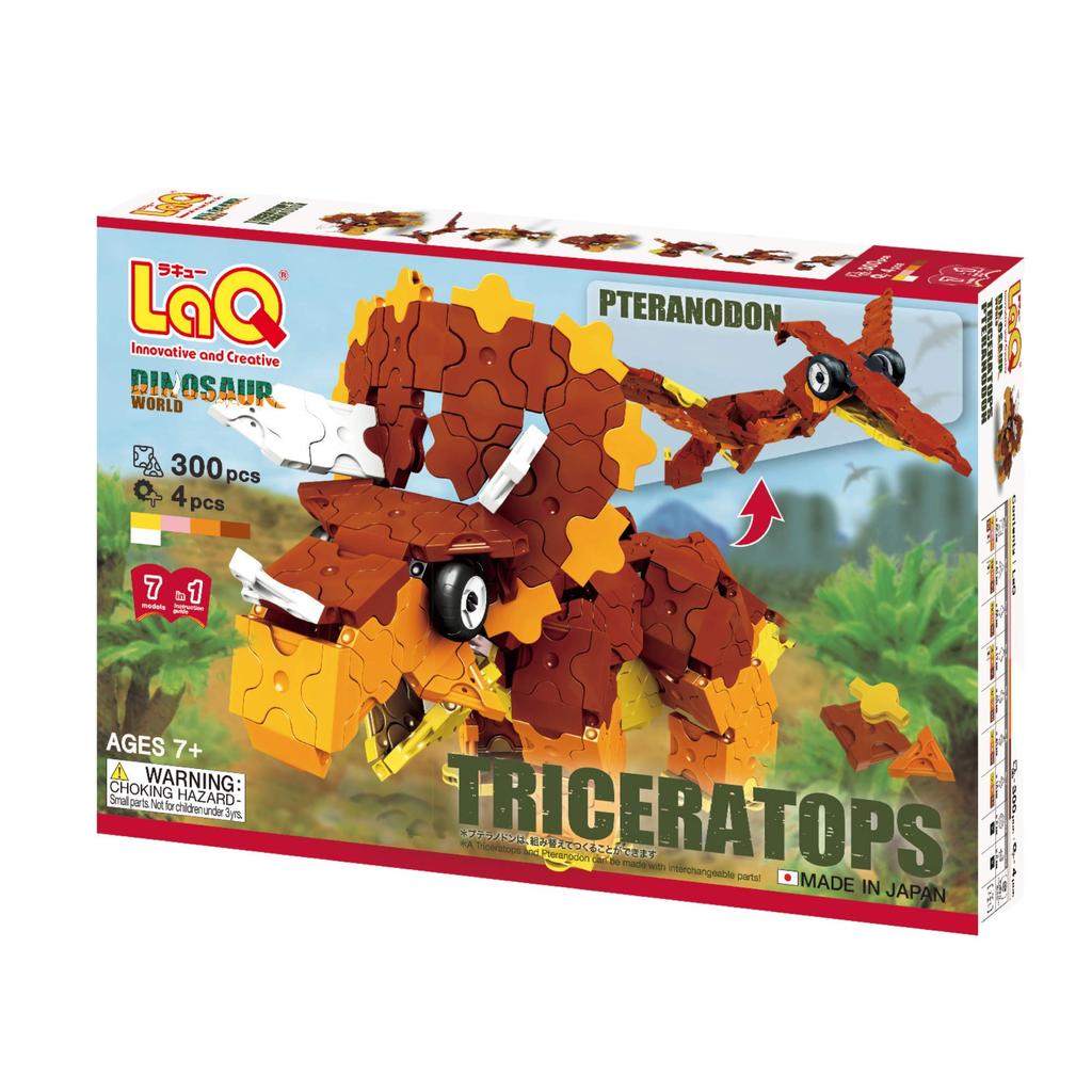 LaQ DinosaurWorld Triceratops & Pteranodon