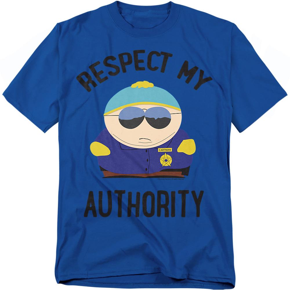 South Park Unisex Adult Respect My Authority T-Shirt