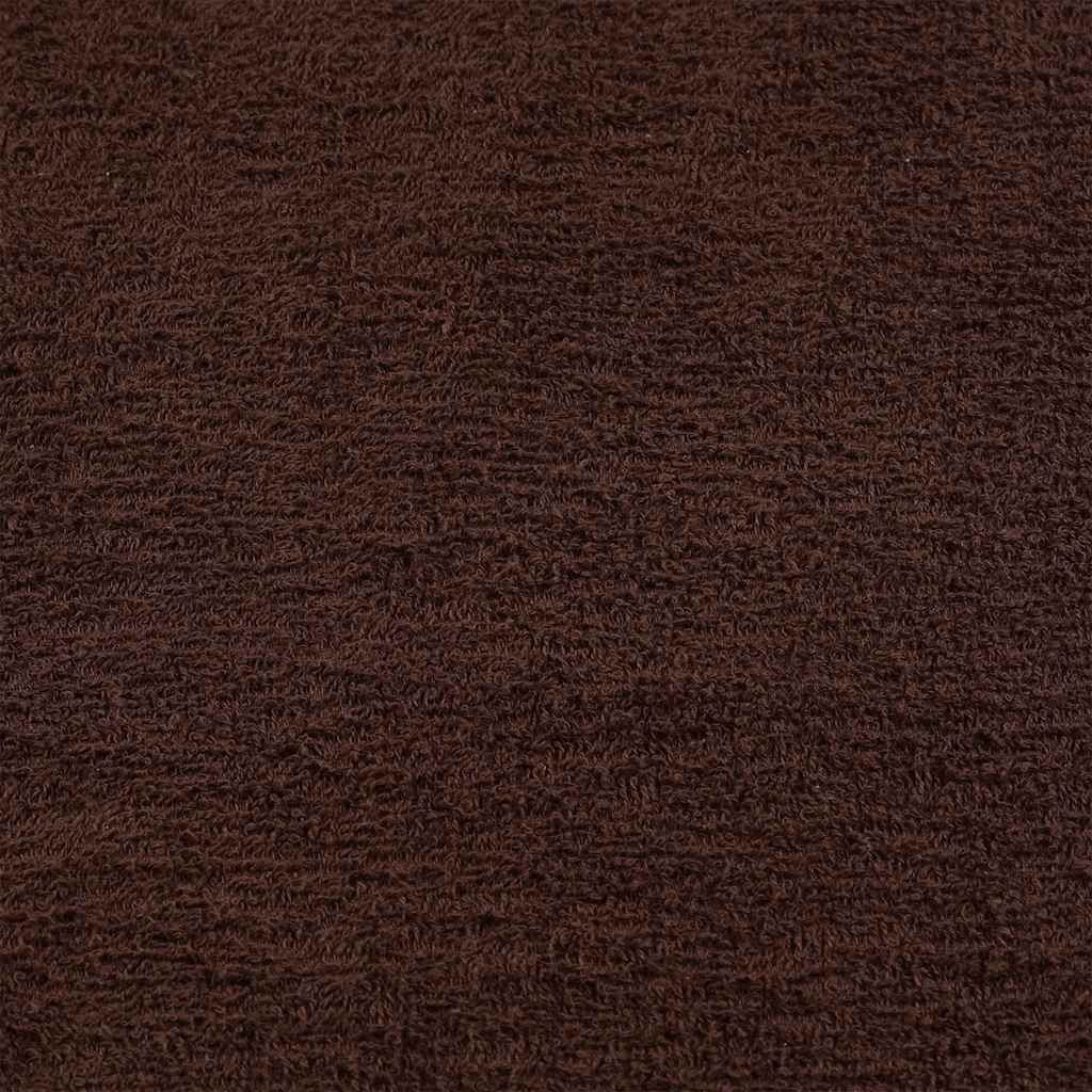 Vidaxl Ręczniki Kąpielowe, 2 Szt., Brązowe, 70X140 Cm, Bawełna 100%