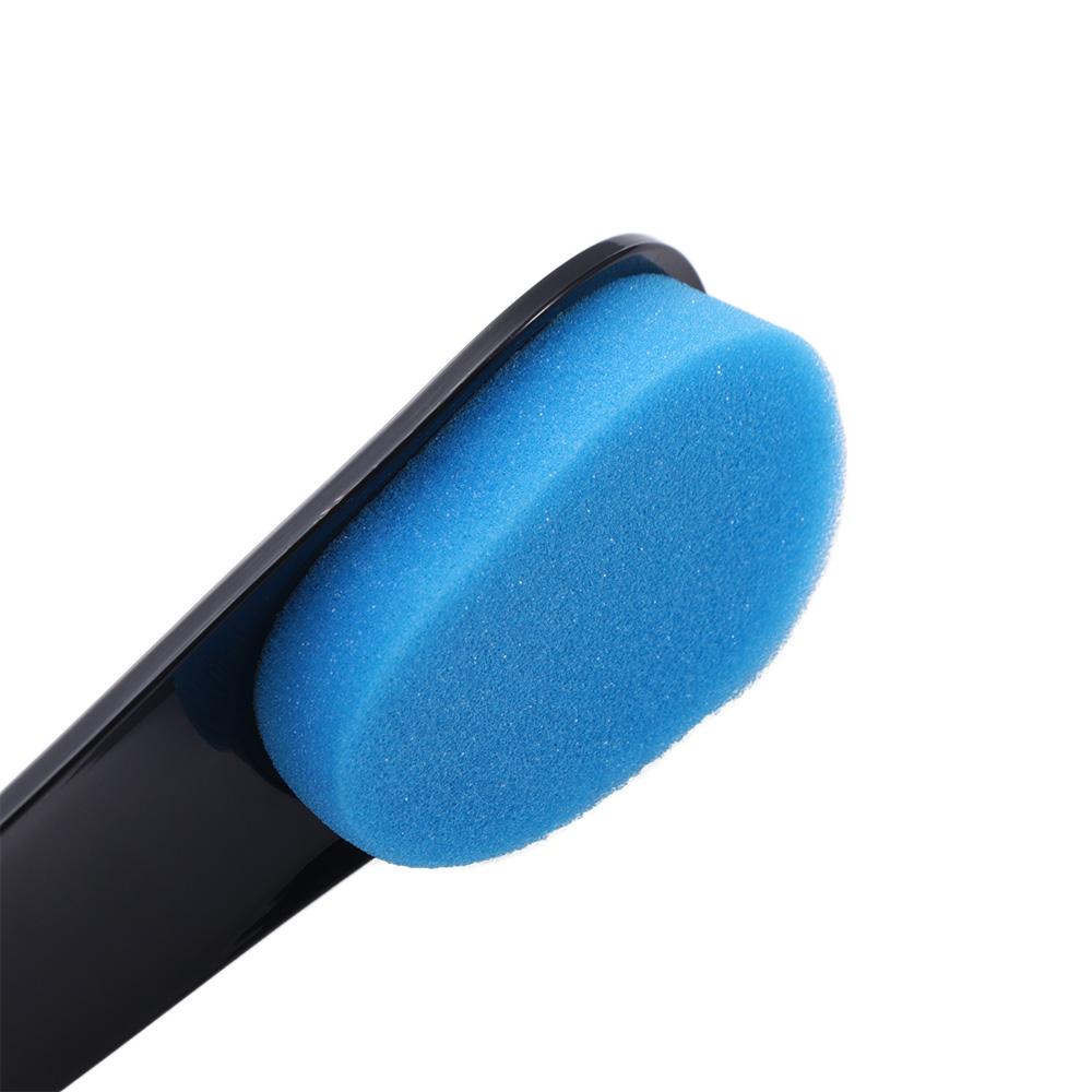 Foldable Sponge Back Applicator Long Handle Bathing Tool Convenient Back Beauty Brush Women