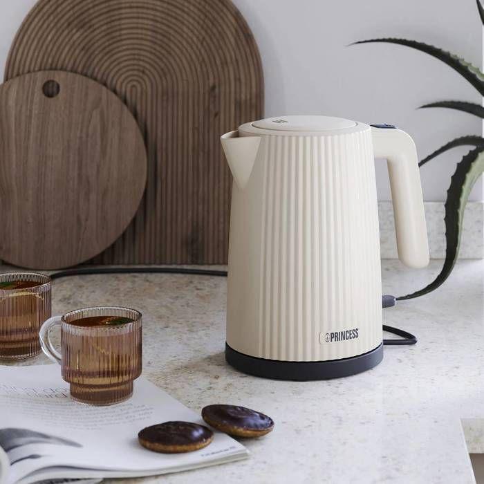 Princess Wave Bouilloire blanc crème Contenance: 1.7 l