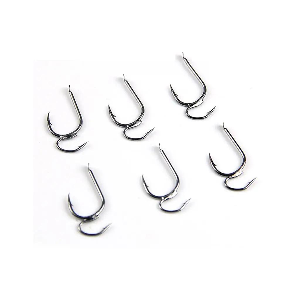 10Pcs Fishing Hook Package High-carbon Steel Two Strength Tip Sharp Fighting Hook With Barbed Fish Gear For Taiwan Sea Fishing