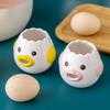 Creative ceramic egg separator for separating egg yolks and whites, a magical tool for baby food preparation at home