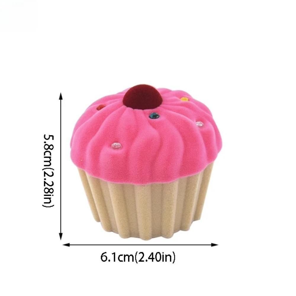 

Girly Pink Jewelry Box Flower Cake Jewelry Case Women Gift Storage Box Mother s Day Cake