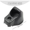 68301879AD Black Rear View Backup Park Assist Camera Bezel Cover Trim, Replacement for Jeep Wrangler 2018 2019 2020 2021 2022, Replaces 68301879AE