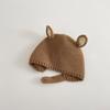 Winter Baby Knitting Hat Soft 0-2 Years Baby Hat Cute Rabbit Ear Knit Hats  Kids