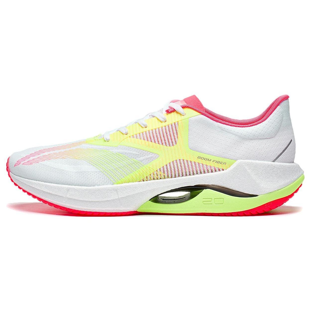 Li-Ning Super Light XX  White Yellow Red  Men s ARBT001-9 EU 43⅔