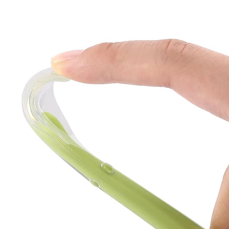 Baby Feeding Spoons Training Children Infant Temperature Sensoning Food Grade Flatware Tableware Cutlery Silicone Spoon With Box