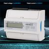 Digital 3 phase 4 Wire 7P Din Rail Electric Meter Electronic KWh Meter(5(30)A )