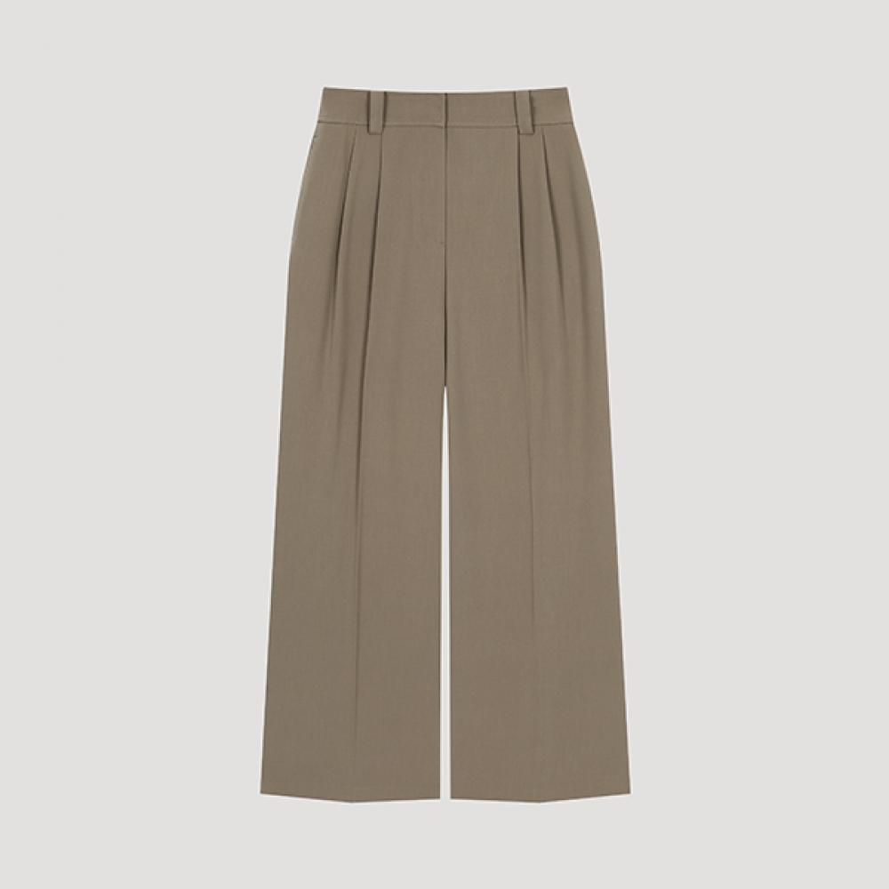 

Она S Miss Wool Two Tuck Wide брюки SwwSlo32060 Lw light brown/44