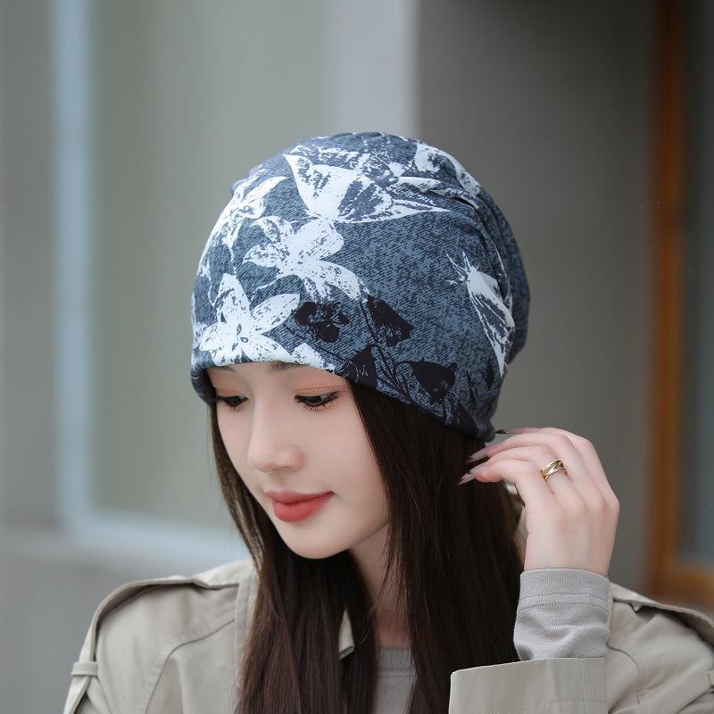 Four Seasons Pullover Hat Scarf Dual-purpose Men's and Women's Sports Cycling Windproof Bag Head Towel Hat Confinement Hat Sleeping Hat