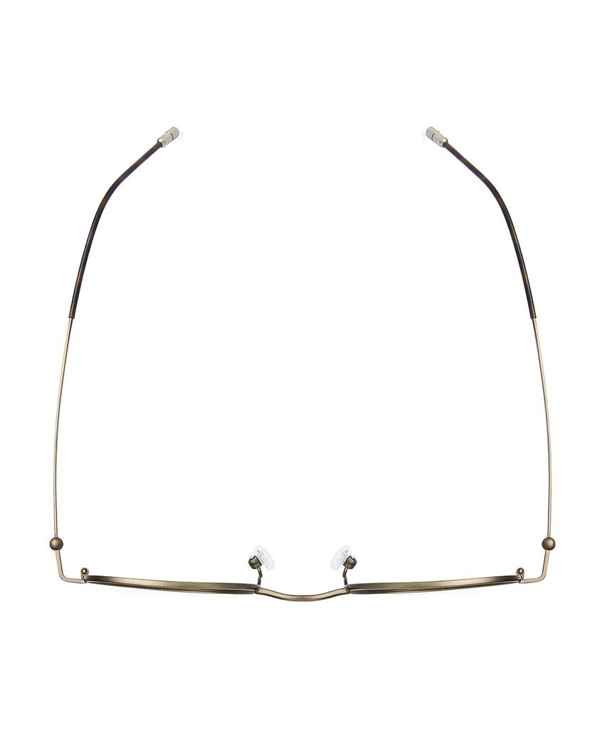 Loulou R Eye 182 Round Hinge Glasses 50 Antic Gold