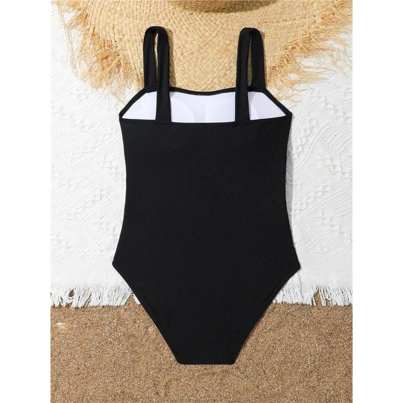 Mädchen Einteiliger Badeanzug Hohl Strandbadeanzug Mode Mädchen Europäischer Und Amerikanischer Badeanzug Prinzessin