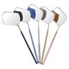 SENKA Cloud Heart Shape Eyelash Extensions Mirror Handle Heart Case Eyelash Inspection Mirror for Eyelash Extensions