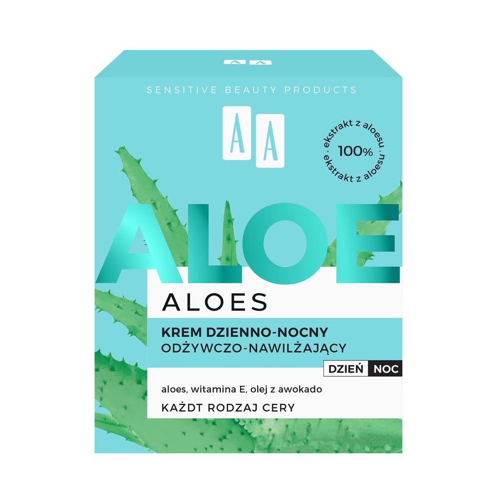 Aa Aloe Face Cream, Nourishing And Moisturizing, Day/Night 50