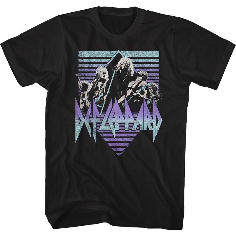 Def Leppard ADRENALIZE 1992 World Tour T-shirt Let's Get Rock Men Women Oversized Short Sleeve Streetwear Hip Hop Female Male Clothing