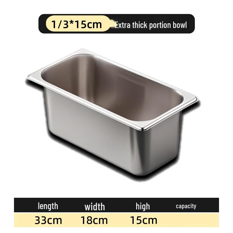 New Chinese Style Stainless Steel Food Pan