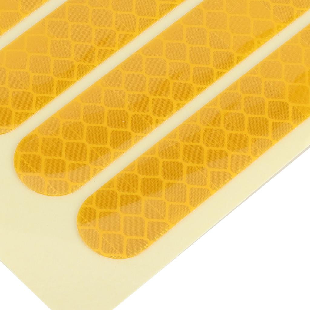 4PCSCelsiusSet Front Rear Wheel Reflective Sticker Fit for   G30 Electric Scooter Accessory