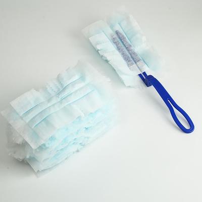 Electrostatic Dusting Fiber Brush for Dust Removal and Sweeping