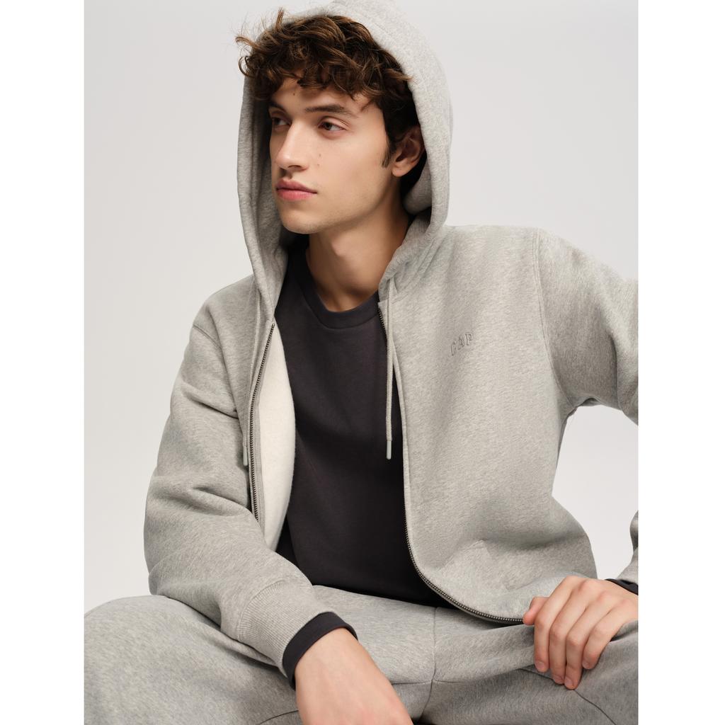 GAP Sweatshirts Unisex Hooded Moderate Cardigan 788129