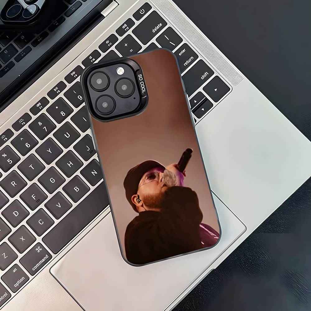 Rapper Maka Aura 2025 Tour For Black Candy Matte Cover iPhone 17,16,15,14,13,12,11,Pro,MAX,Plus