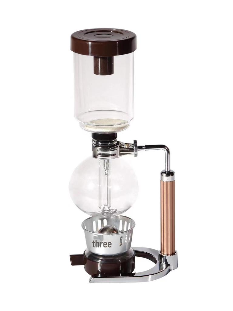 Household Glass Siphon Coffee Maker Set - 3 & 5 Serving Options