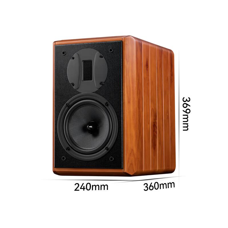 HiVi M1MKII Hi-Fi Passive Bookshelf Speakers CN plug (adapter included)
