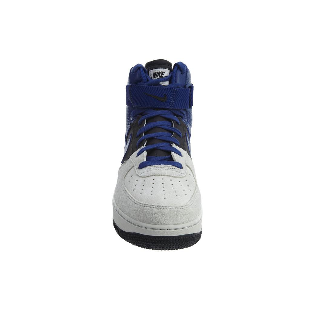 New Nike Air Force 1 High '07 LV8 Pure Platinum Deep Royal Blue 806403-009