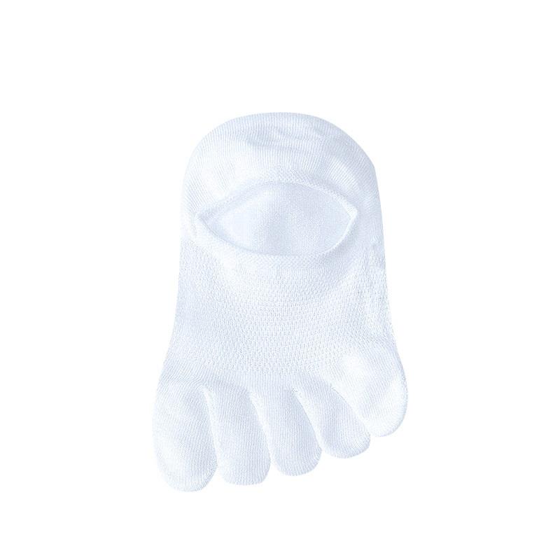Five Finger Socks Summer Thin Breathable Hollow Solid Color Cute Japanese Invisible Boat Socks Split Toe Female Socks