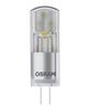 Lampe halogène OSRAM LED STAR PIN 30 LED, équivalente à 20W, culot G4, ACDC 12V, 2,4W, 2700K, 300lm. (LED STAR PIN 30 2.4W2700K G4 CL)